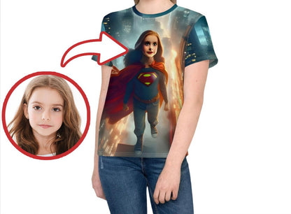 Custom Kids T-Shirt – Make Your Little Hero Smile!