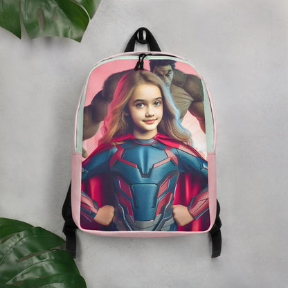 Custom Superhero Backpack for Girls V2