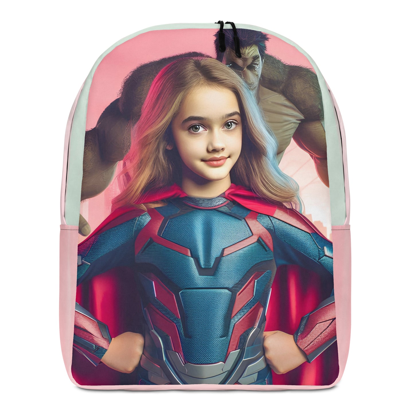 Custom Superhero Backpack for Girls V2