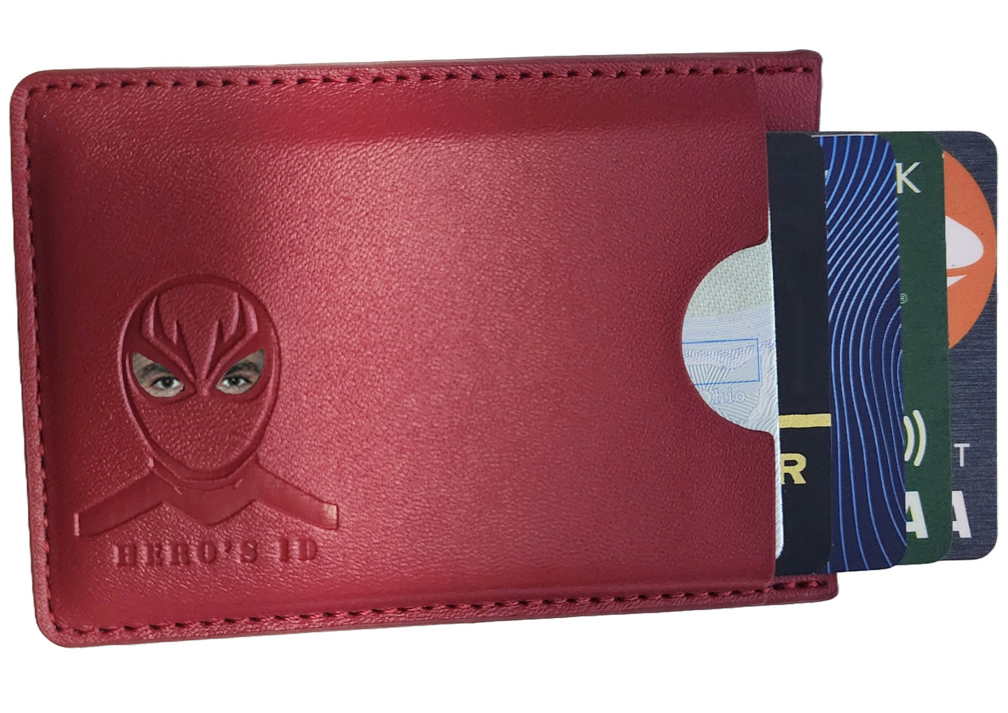 Spider ID Wallet - With Eyes Cut Out