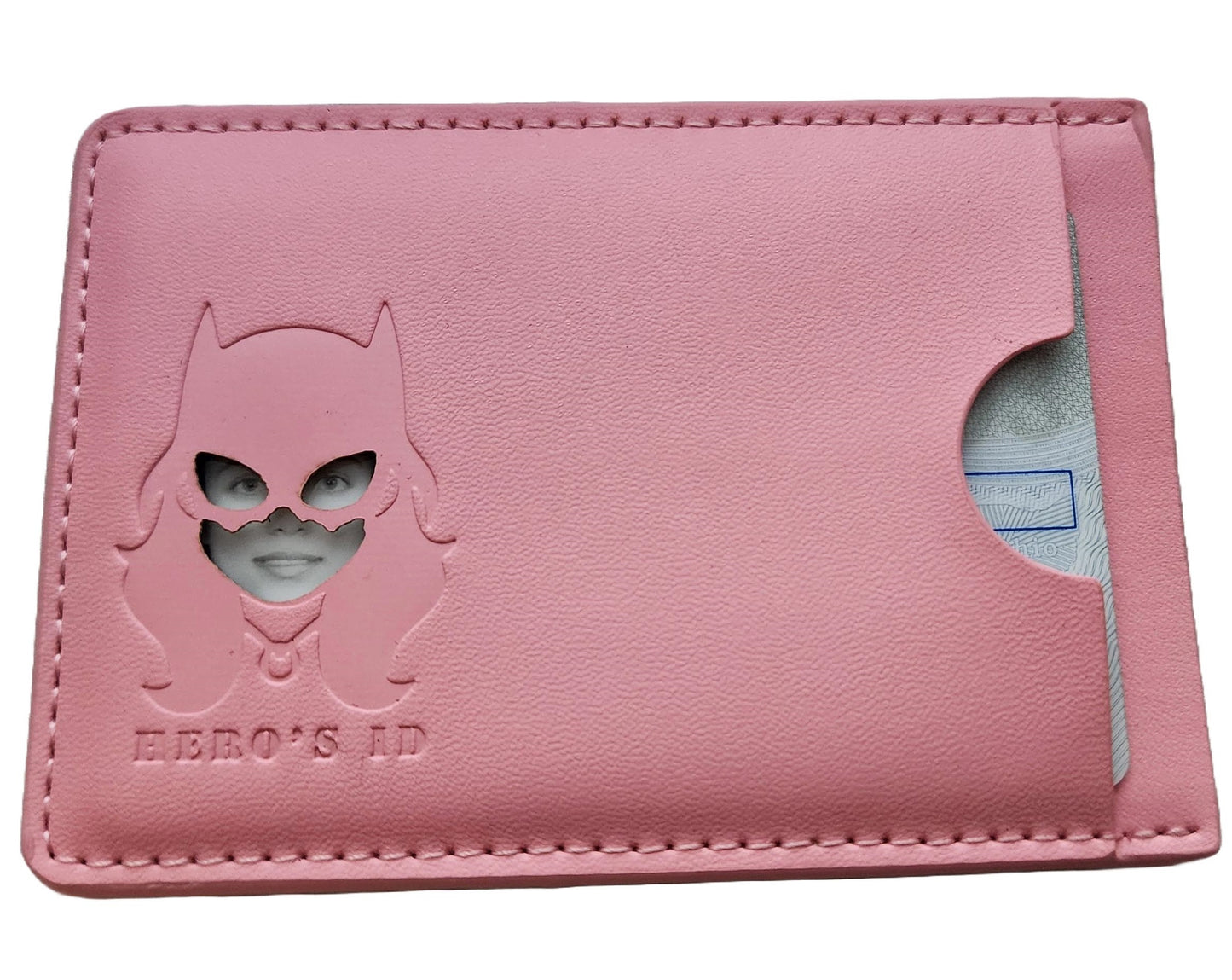 Bat ID Wallet  For Girls- With Eyes Cut Out