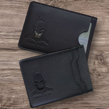 Bat ID Wallet (1 Pocket) - With Eyes Cut Out